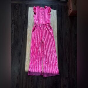 🌞Sale 3 for $15 George Girls L/ special occasion jumpsuit/ wide leg/
